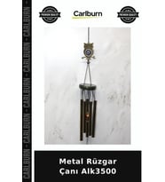 Özel Üretim Dekoratif Bahçe Süsü Sesli Balkon Metal Rüzgar Çanı