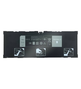 Dell XMFY3 Tablet ile uyumlu Notebook Batarya Laptop Pil