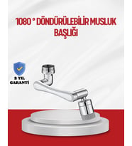 1080° Çok Yönlü Musluk Atı Püskürtme ve Köpük Akışlı