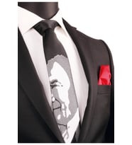 Atatürk Kravat (Siyah)