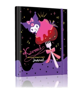 Victorias Journals Kuromi Gizli Spiralli Planlayıcı Defter 16,5X23,5