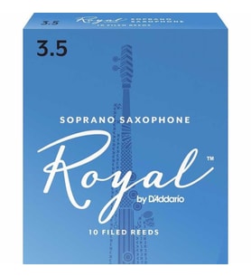 D\'Addario Woodwinds Royal RIB1035 Soprano Saksafon Kamışı No:3.5