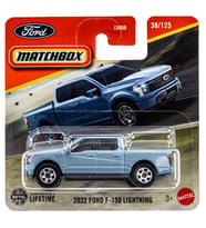 Matchbox 2022 Ford F-150 Lighting (1/64) Mavi - 2025 Case