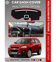 CHEVROLET CAPTİVA (2008-2011) Torpido Örtüsü Ön Göğüs Torpido Koruma Tam Uyum Kaymaz Hızlı Montaj