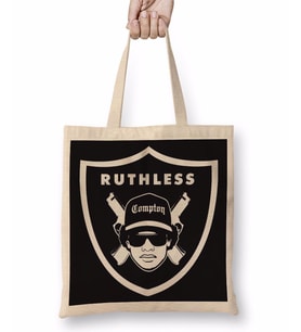 Compton Eazy E Ruthless Bez Çanta Uzun Saplı