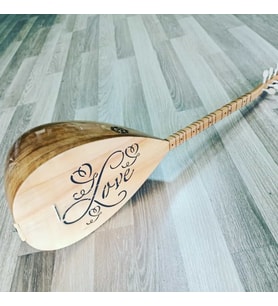 KISA SAP SAZ LOVE YAZILI KILIF,MIZRAP HEDİYE