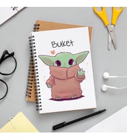 Baby Baby Yoda Defteri Kişiye Özel