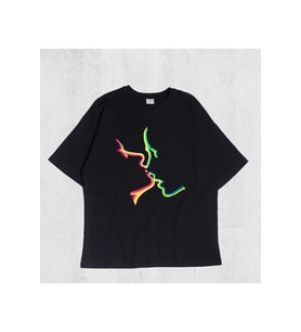 Unisex Two Face Tshirt (Siyah)
