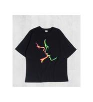 Unisex Two Face Tshirt (Siyah)