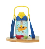 UZSPACE TRITAN PİPETLİ MATARA 2201 500 ML GALACTIC BLUE