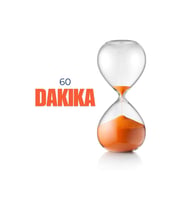1 Saatlik Cam Kum Saati 60 Dakika Turuncu