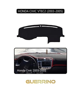 HONDA CIVIC VTEC2 2003-2005TORPİDO KORUMA HALISI SİYAH KENAR