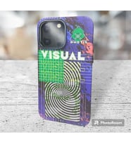 Iphone 14 Pro Uyumlu Visual Özel Tasarım Karanlıkta Parlayan Fosforlu Özel Kutulu Telefon Kılıfı