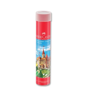 FABER CASTELL REDLINE METAL TÜP KURU BOYA 12 RENK