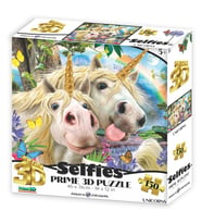 Prime 3D - Unicorn Selfie 150 Parça Puzzle 10957