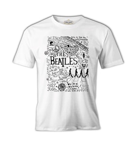 Beatles - Hey Jude Beyaz Erkek Tshirt