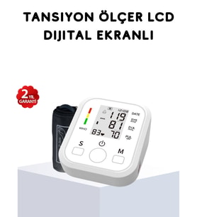 Üst Koldan Ölçüm Dijital Tansiyon Aleti – IHB Aritmi Uyarılı ve Çift Hafızalı