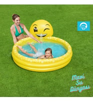 Havuz Çocuk Emojili 165 Cm x 69 Cm - Mavi Su Dünyası