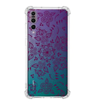 Huawei P20 Pro  Köşe Korumalı Antişok Kapak Nostalji Desen Tasarımlı Şeffaf  Kılıf