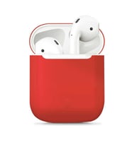 Apple Airpods Uyumlu Kılıf Zore Airbag 13 Silikon (Kırmızı)