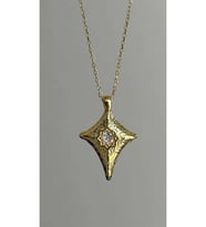 Kutup Kolye 925 Ayar (Gold)