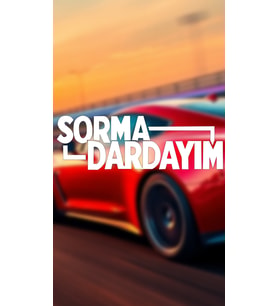 Sorma Dardayım 23x7,5 Jdm Yazı Araba-motosiklet Cam Etiket Sticker Beyaz Renk