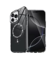 İphone 16 Live Diamond Kapak - Siyah