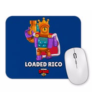 Brawl Stars Loaded  Rıco Mouse Pad