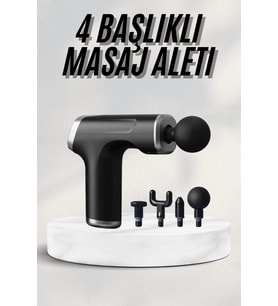 Masaj Tabancası 24V Type-C Hızlı Şarj Girişli Masaj Aleti Uzun Ömürlü