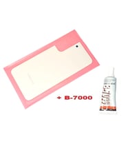 Tkgz Samsung Galaxy S22 PLUS Arka Pil Batarya Kapağı (CAM+B-7000) PEMBE