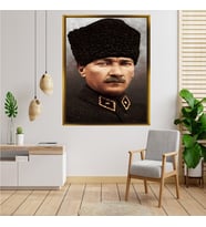ÇERÇEVELİ ATATÜRK TABLO S283