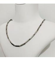 erkek 316L antialerjik çelik kolye (Gümüş)