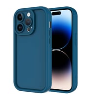 Lexroo iPhone 14 Pro Max Kılıf Kamera Korumalı Ananas Kılıf - Koyu Yeşil