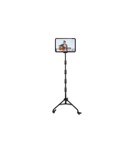 360° Dönebilen Çok Fonksiyonlu Teleskopik Tripod Siyah