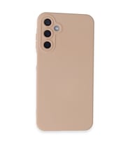 Samsung Galaxy A15 4g Kılıf Nano İçi Kadife Silikon - Pudra