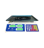 Bozyel Elektronik Krom Kefeli Terazi 40 kg Bozyel