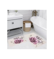Eliana Home Baskılı 2'li Banyo Paspas Takımı RVG5049