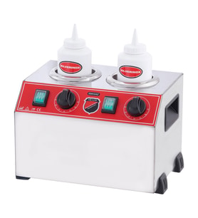 Işıkgaz Silverinox Elektrikli Çiftli Şişe Sosluk Isıtıcı - 2 Li (Gri)
