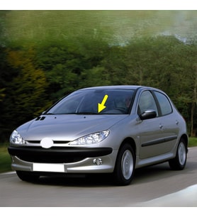 Peugeot 206 HB 1998-2010 Ön Cam Sol Sürücü Taraf Silecek Kolu