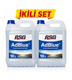 AdBlue 10 LT İkili Set Dizel Egzoz Sıvısı DPF Toplam 20 L
