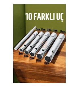 Tork Lokma Seti Boru Kovan Tip Anahtar Seti Buji Anahtarı