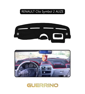 RENAULT Clio Symbol 2 ALIZETORPİDO KORUMA HALISI SİYAH KENAR