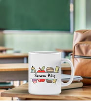 Kişiye Özel Best Teacher Temalı Kupa Bardak