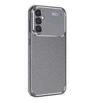 Samsung Galaxy A16 5g Kılıf Auto Focus Karbon Kapak - Gri