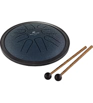 Meinl Sonic Energy SSTD2NB Small Steel G-minor 7" Tongue Drum (Navy Blue)