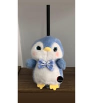 Sevimli Penguen Peluş Oyuncak Anahtarlık Hediyelik Uyku Arkadaşı 15 Cm (Çok Renkli)