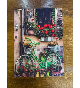 28X22 CM TAŞLI İŞLEME BİSİKLETLİ APLİKE ARMA YAMA DİKİŞ HOBİ AKSESUARI