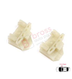 Audi A4 B5 VW Polo MK3 6N Passat B5 Skoda Superb MK1 8D0837462 İçin Ön Sağ Cam Kriko Kılavuz Klipsi