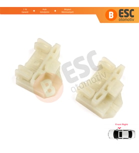 Audi A4 B5 VW Polo MK3 6N Passat B5 Skoda Superb MK1 8D0837462 İçin Ön Sağ Cam Kriko Kılavuz Klipsi