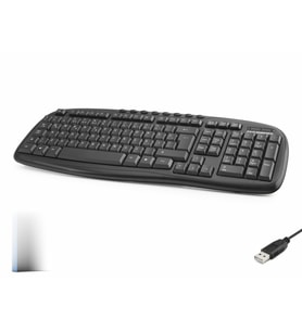 Multimedia Klavye - Siyah HDX2609